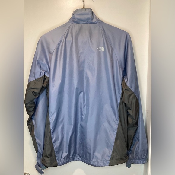 The North Face Blue Wnd Grey Windbreaker. Womens MED - Picture 6 of 10